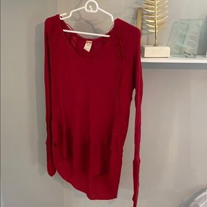 red long sleeve